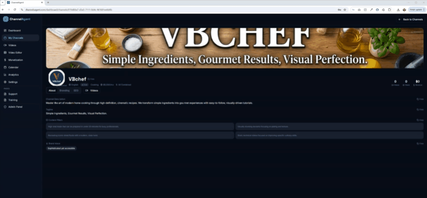 White Label Agency Channel Demo
