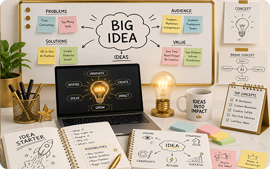 Brainstorming and Creative Ideas