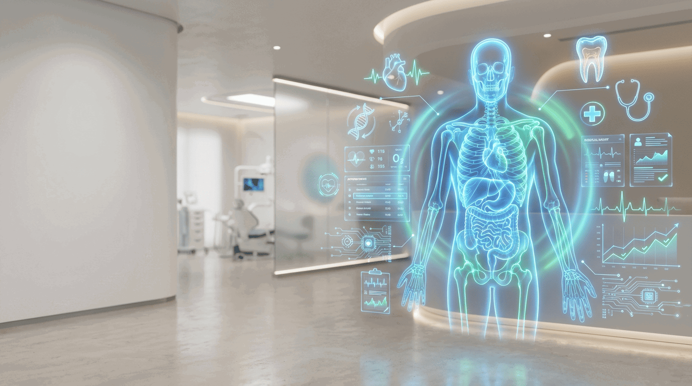 AI-ready medical and dental website content and FAQ structure image supporting AI search optimization for clinics and practices