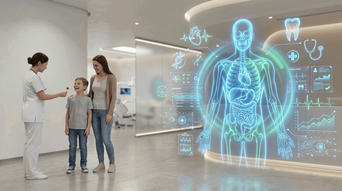 Medical and dental AI visibility report call-to-action image emphasizing trust, expertise, and being recommended first by AI