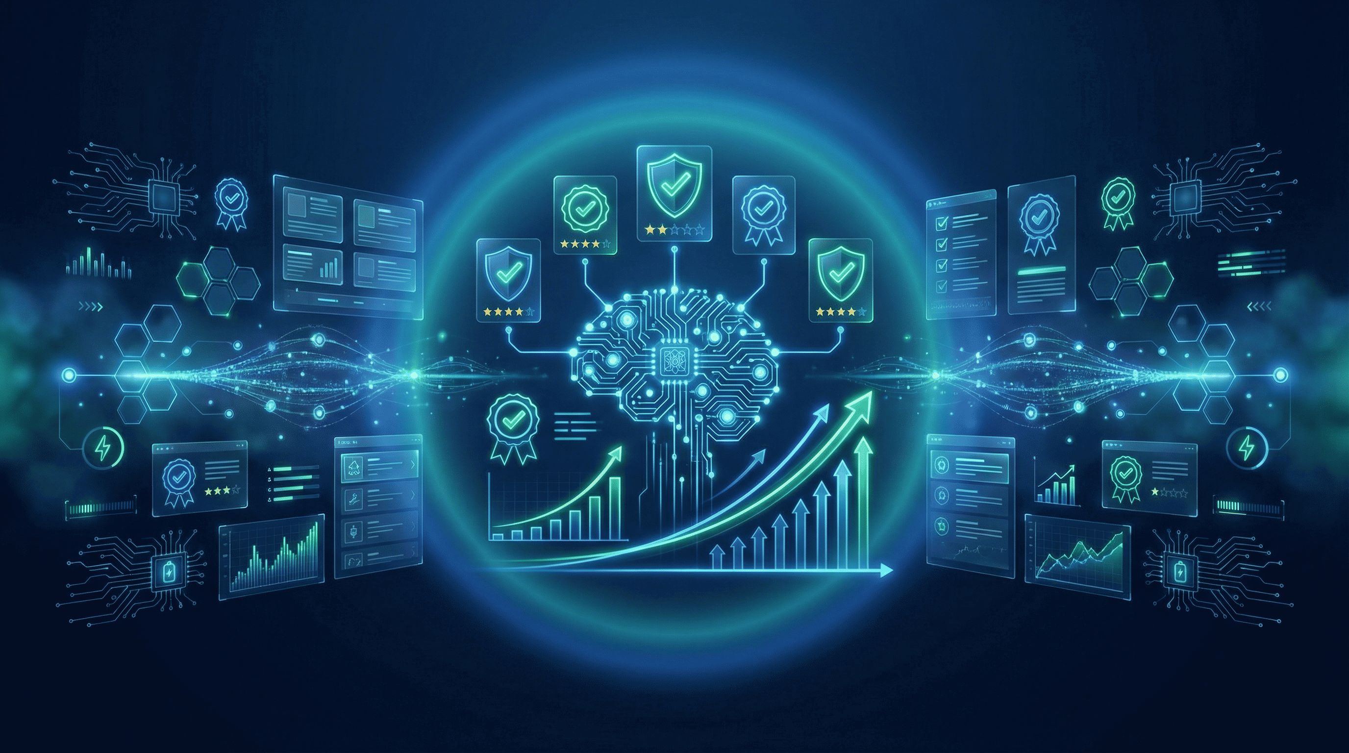 AI-ready website content and structure visual supporting AI search optimization for local businesses