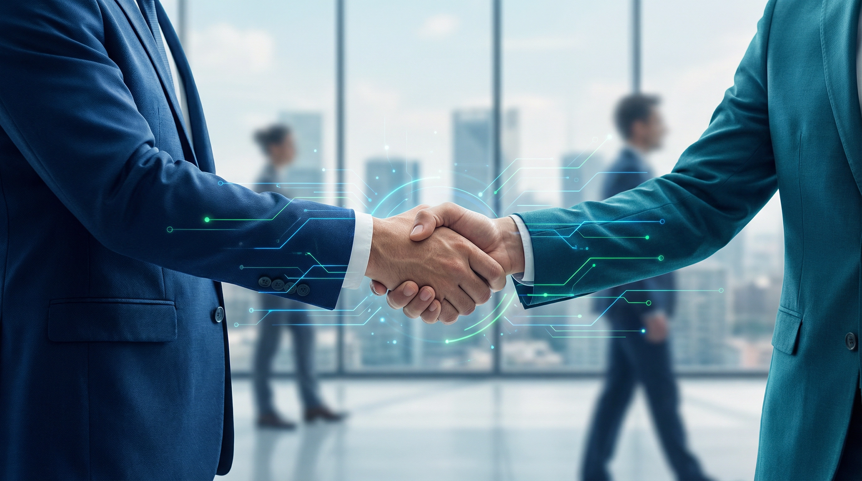 AI visibility report call to action image showing business growth from AI referrals and recommendations