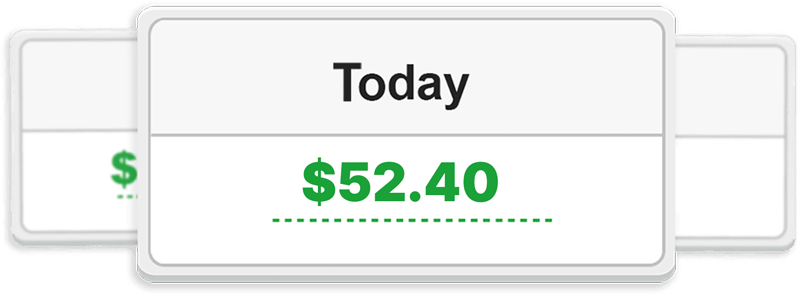 Income Proof - $52.40