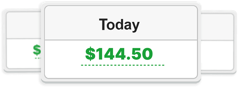 Income Proof - $144.50