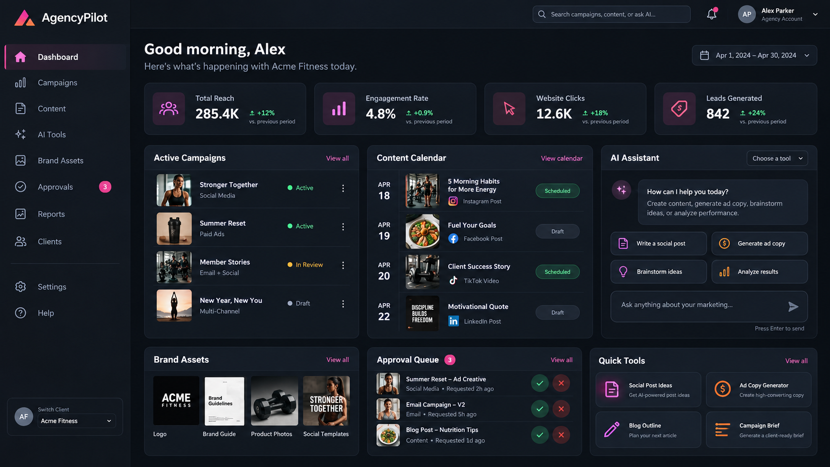Agency portal platform