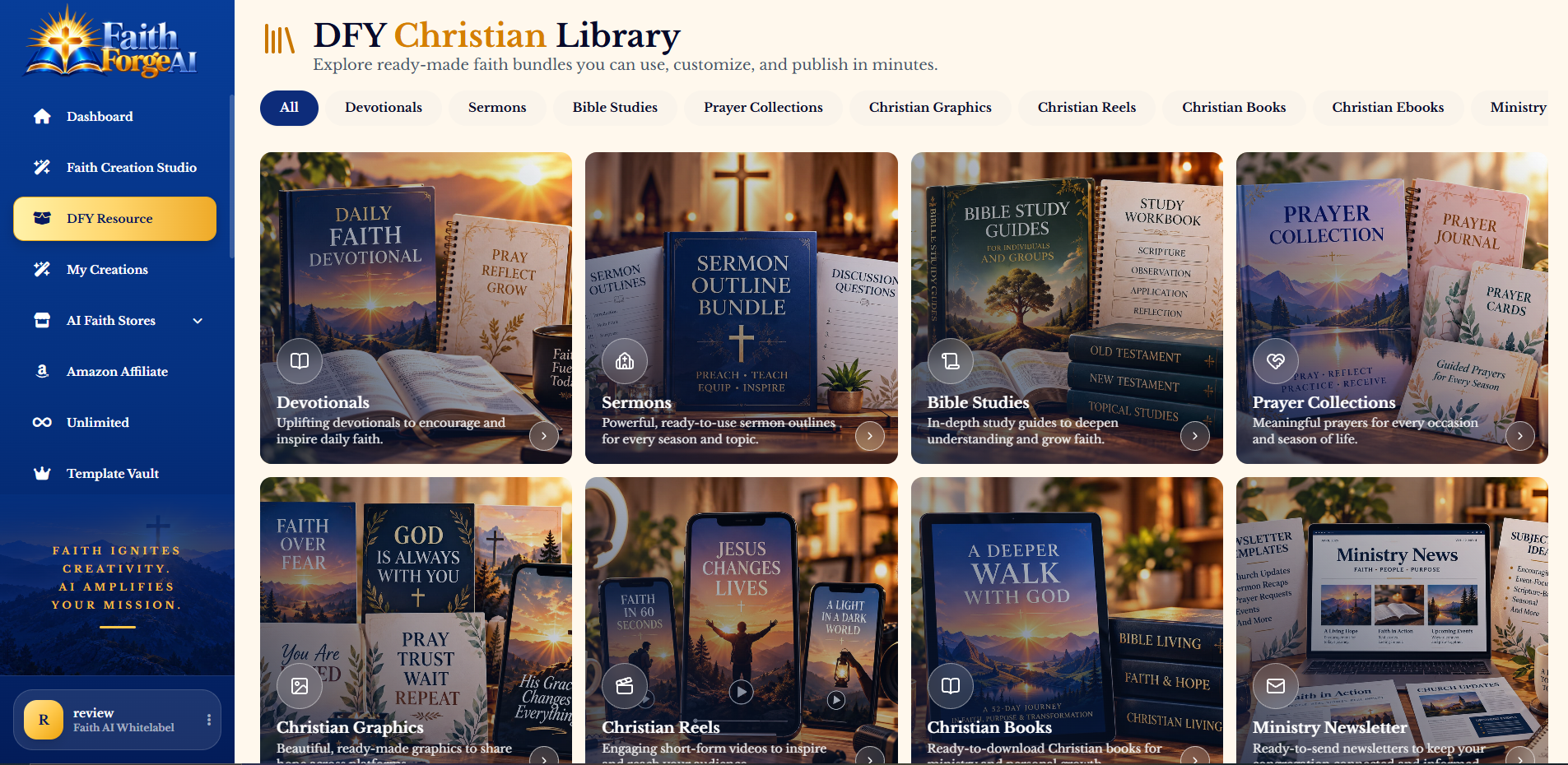 The Done-For-You Christian Library