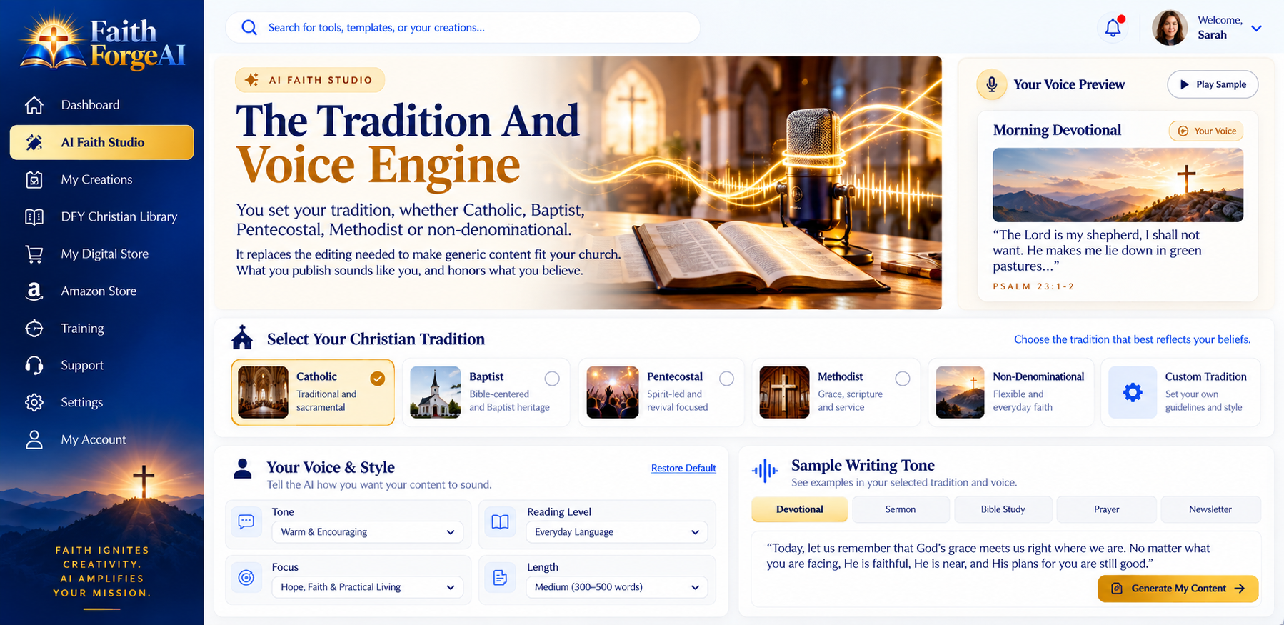 The Tradition And Voice Engine