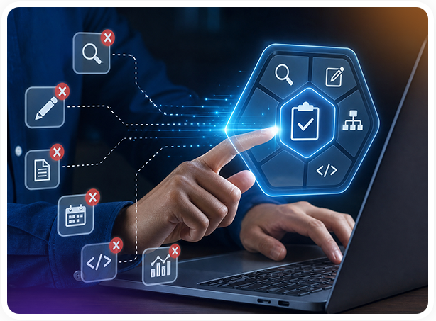 Separate tools consolidated into one platform