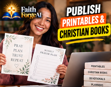 Publish printables and Christian books