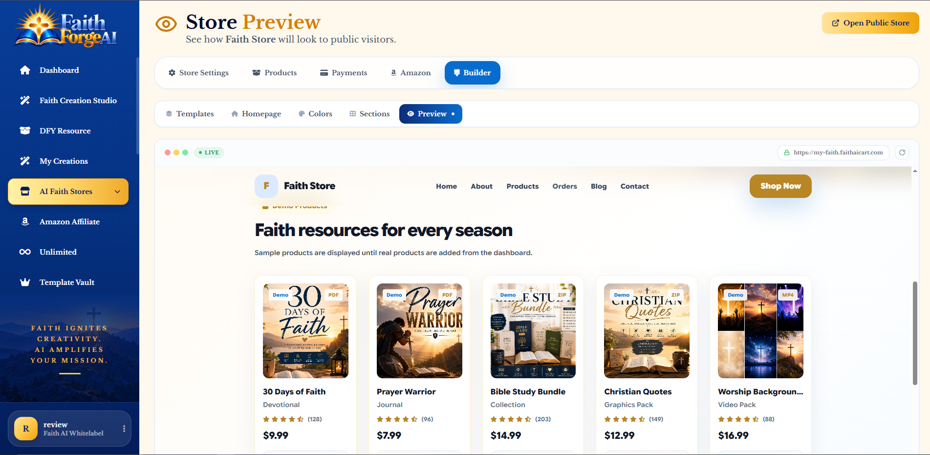 The Digital Product Store