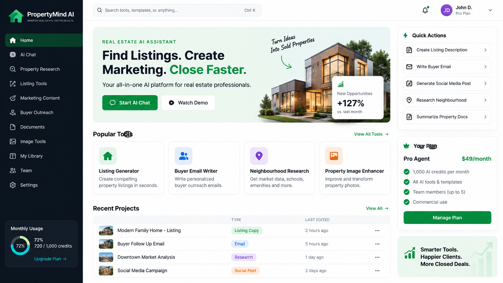 Real estate platform