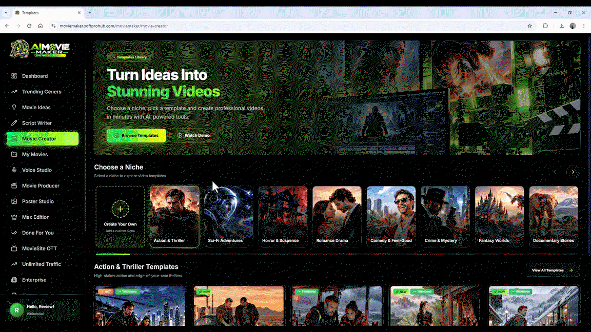 AiMovie Maker Unlimited Edition Step 1