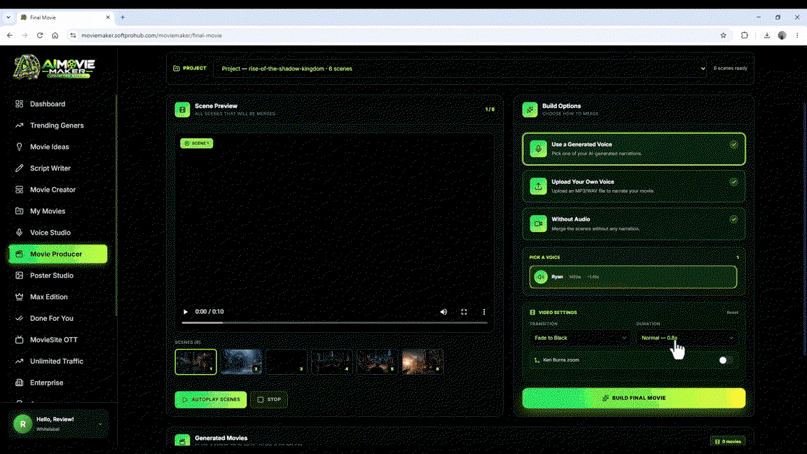 AiMovie Maker Unlimited Edition Step 3