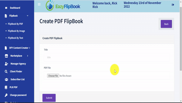Customer Support from Easy Flipbook Company