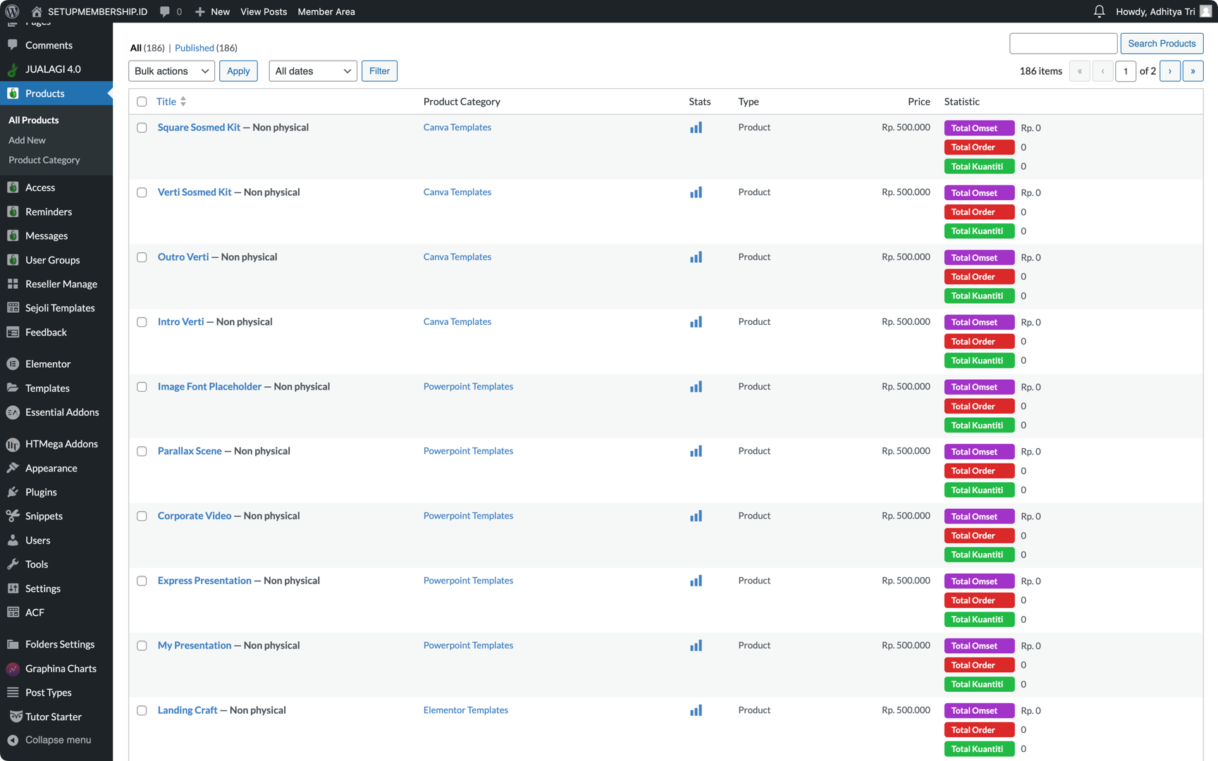 7. FREE SETUP PRODUK