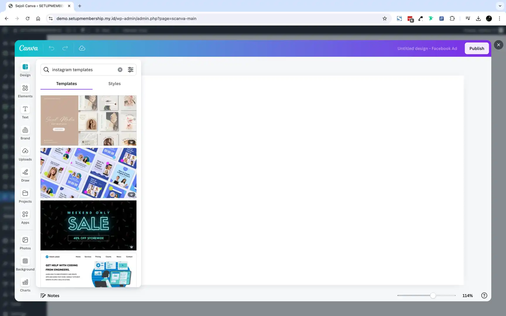37. CUSTOM ADD ONS SEJOLI - SEJOLI CANVA EDITOR