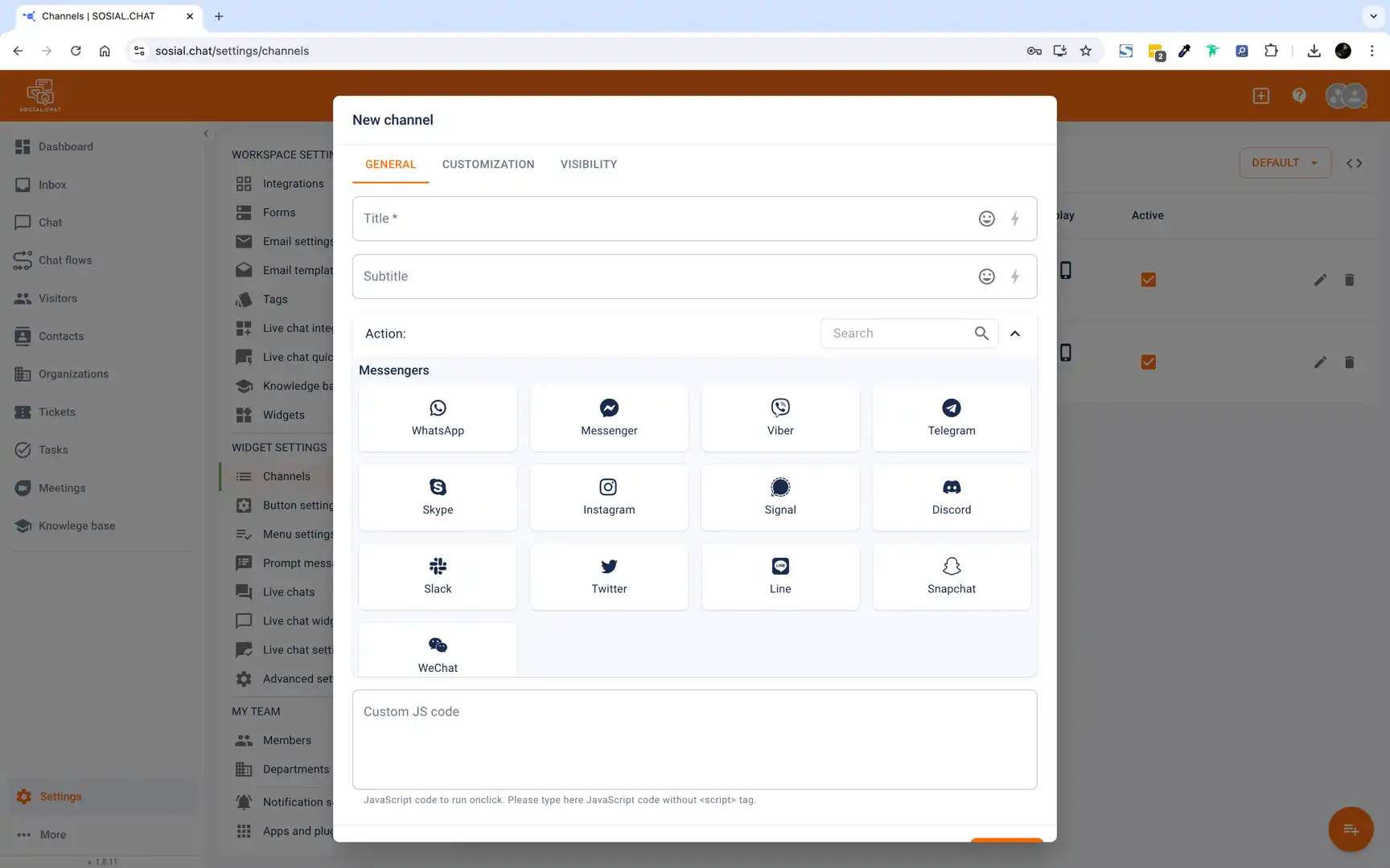 14. BETA ACCESS - SOSIAL.CHAT TOOLS