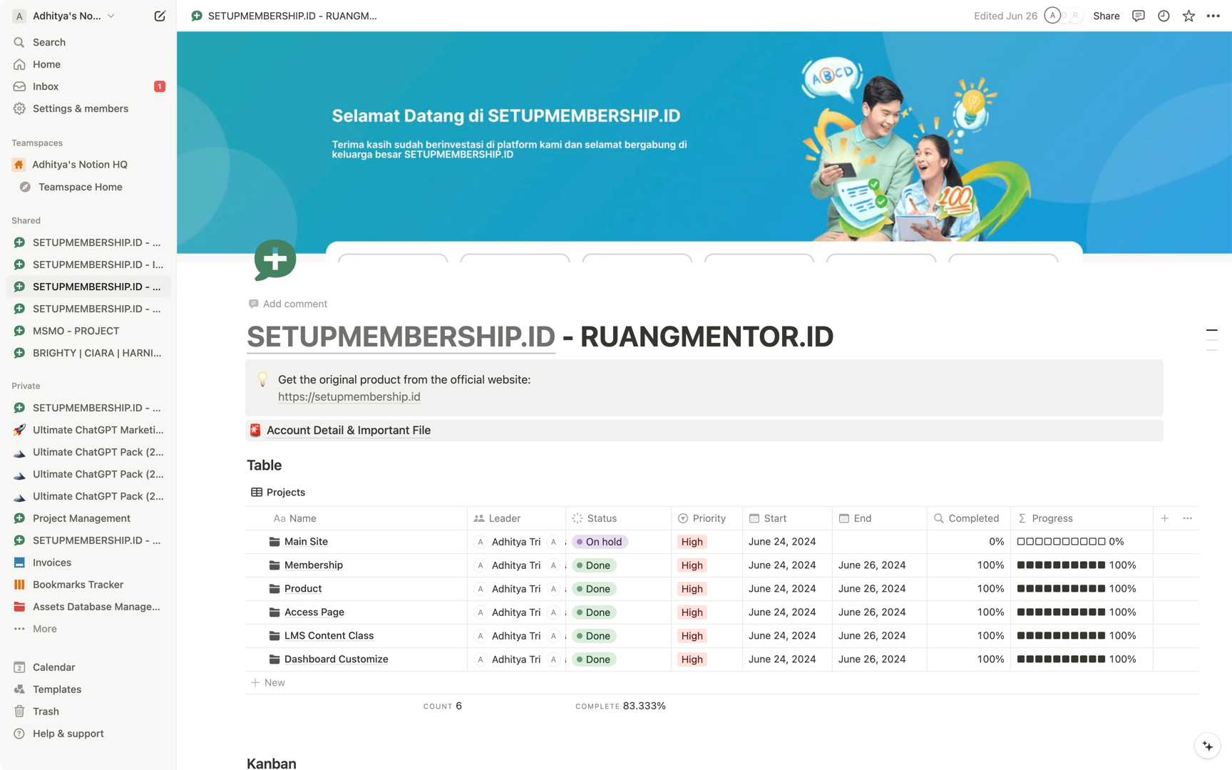21. PROJECT TIMELINE