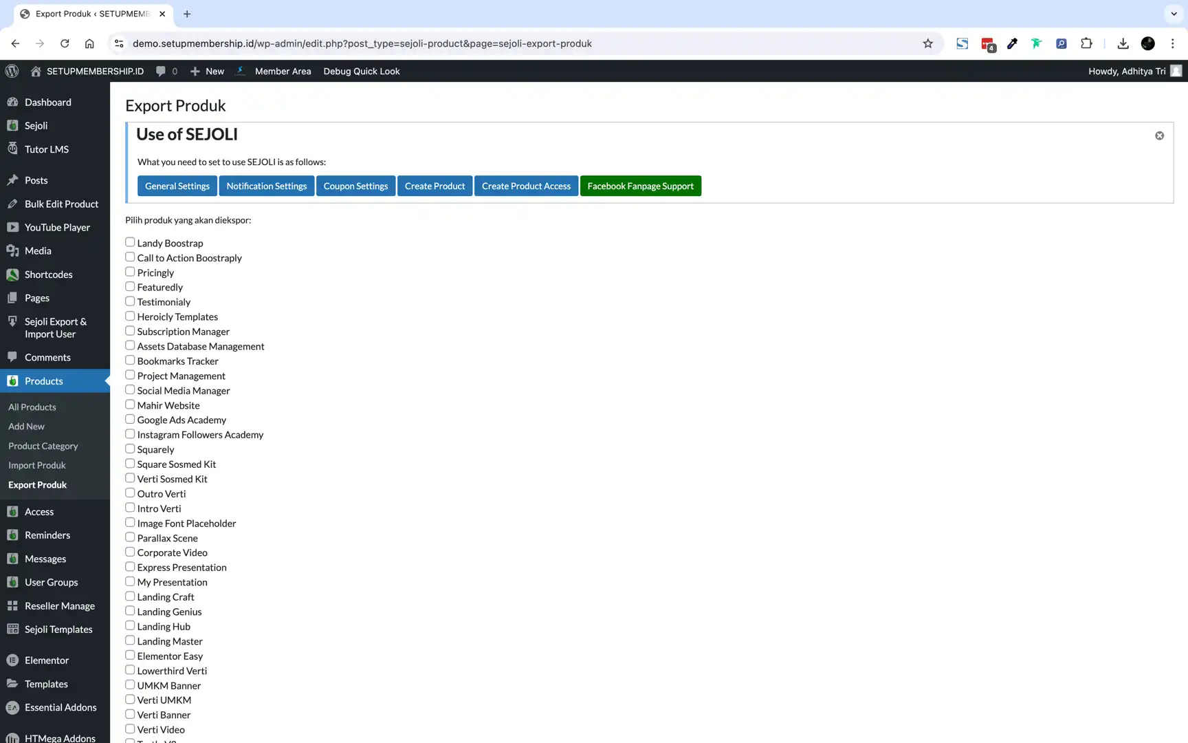 31. CUSTOM ADD ONS SEJOLI - EXPORT IMPORT PRODUCT