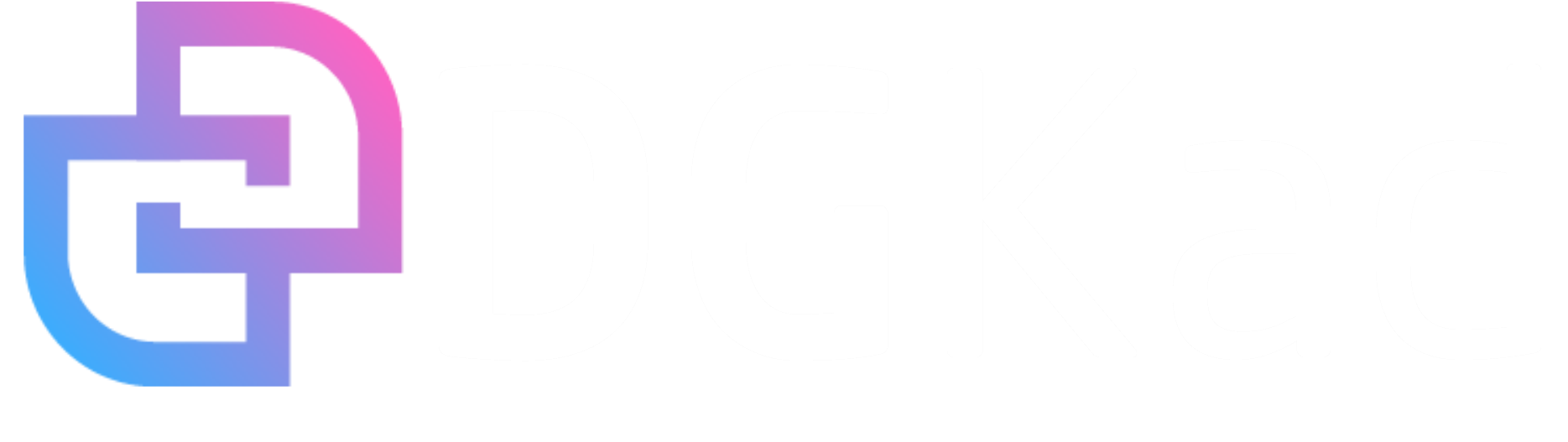 logo simbol color text white