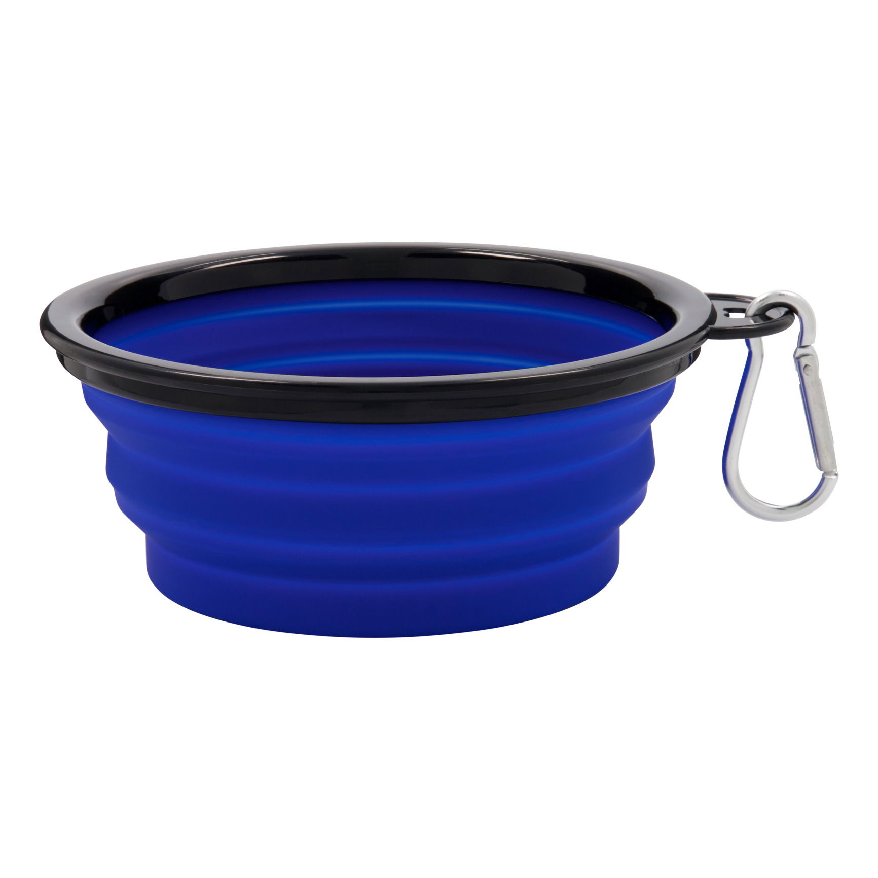 Collapsible dog bowl photographed with subtle styling showing shape and usability