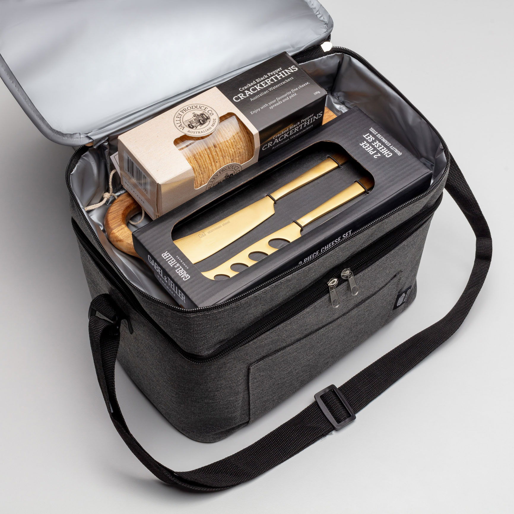 Styled gift set composition designed for online retail platforms