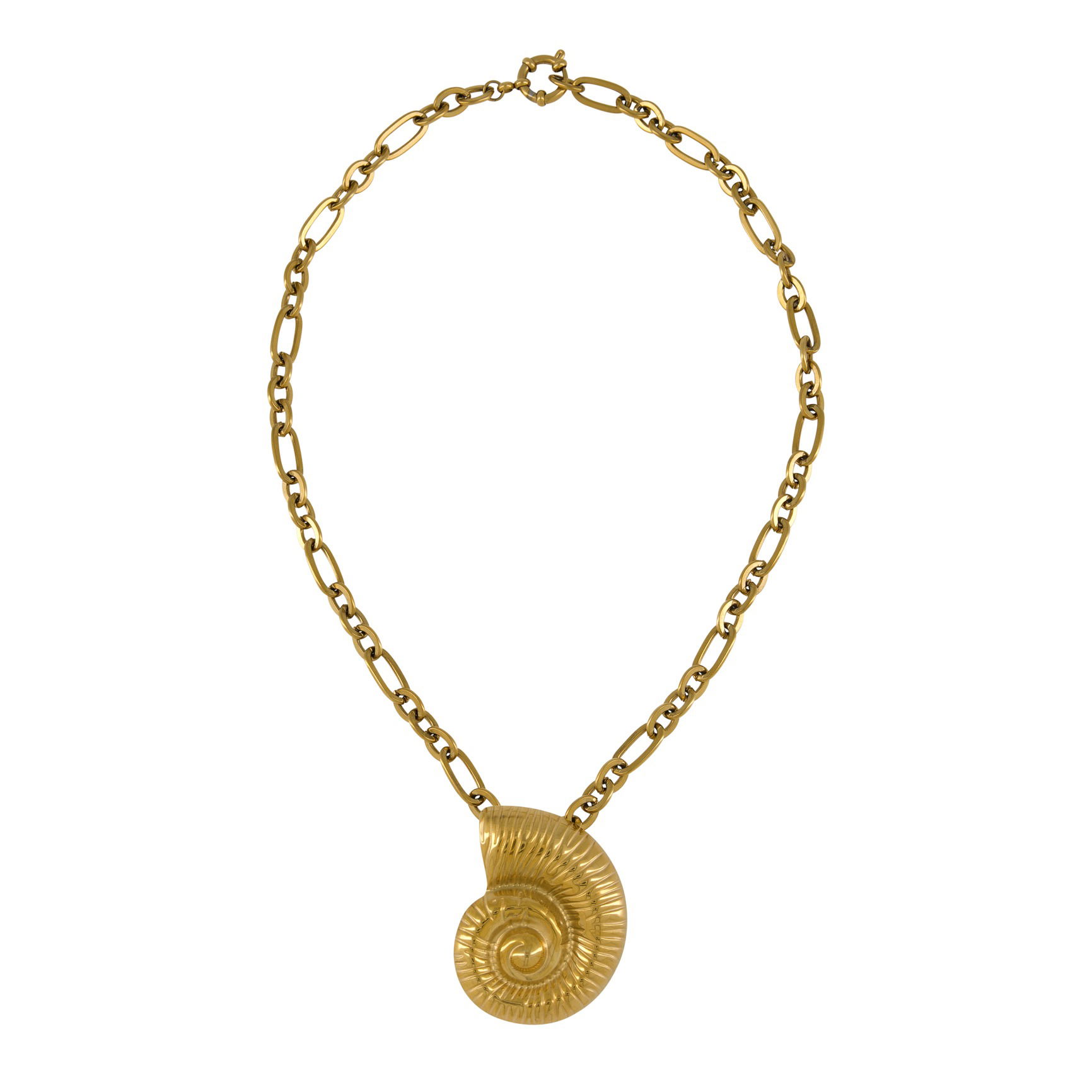 Necklace photographed on a white background in a Brisbane studio, highlighting design, material, and details for e-commerce use