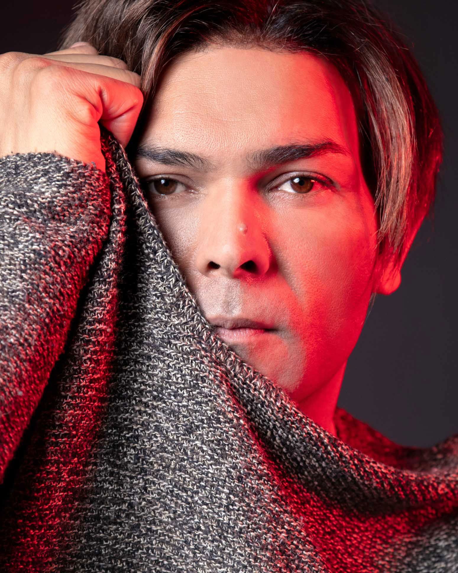 Creative headshot - Brisbane Photography Studio.