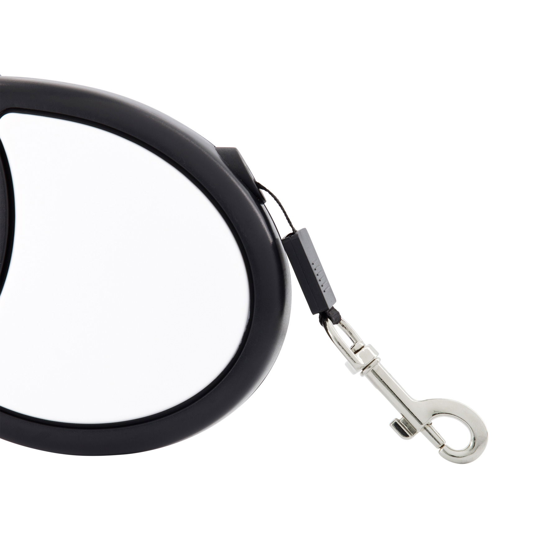 Styled product photography of dog leash showing color, texture, and details