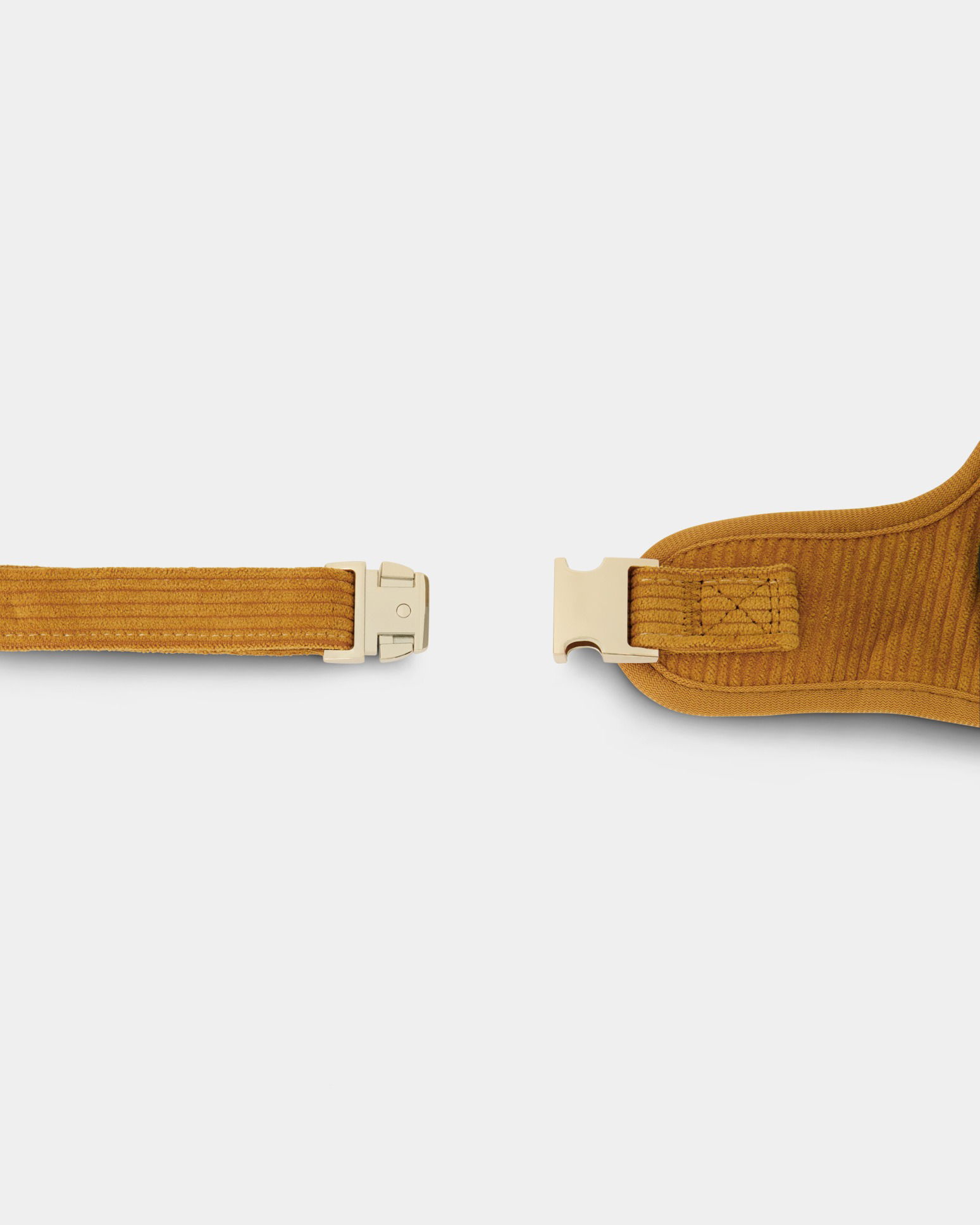 Close-up of a single dog harness photographed in a Brisbane studio, highlighting design, materials, and quality of this pet accessory