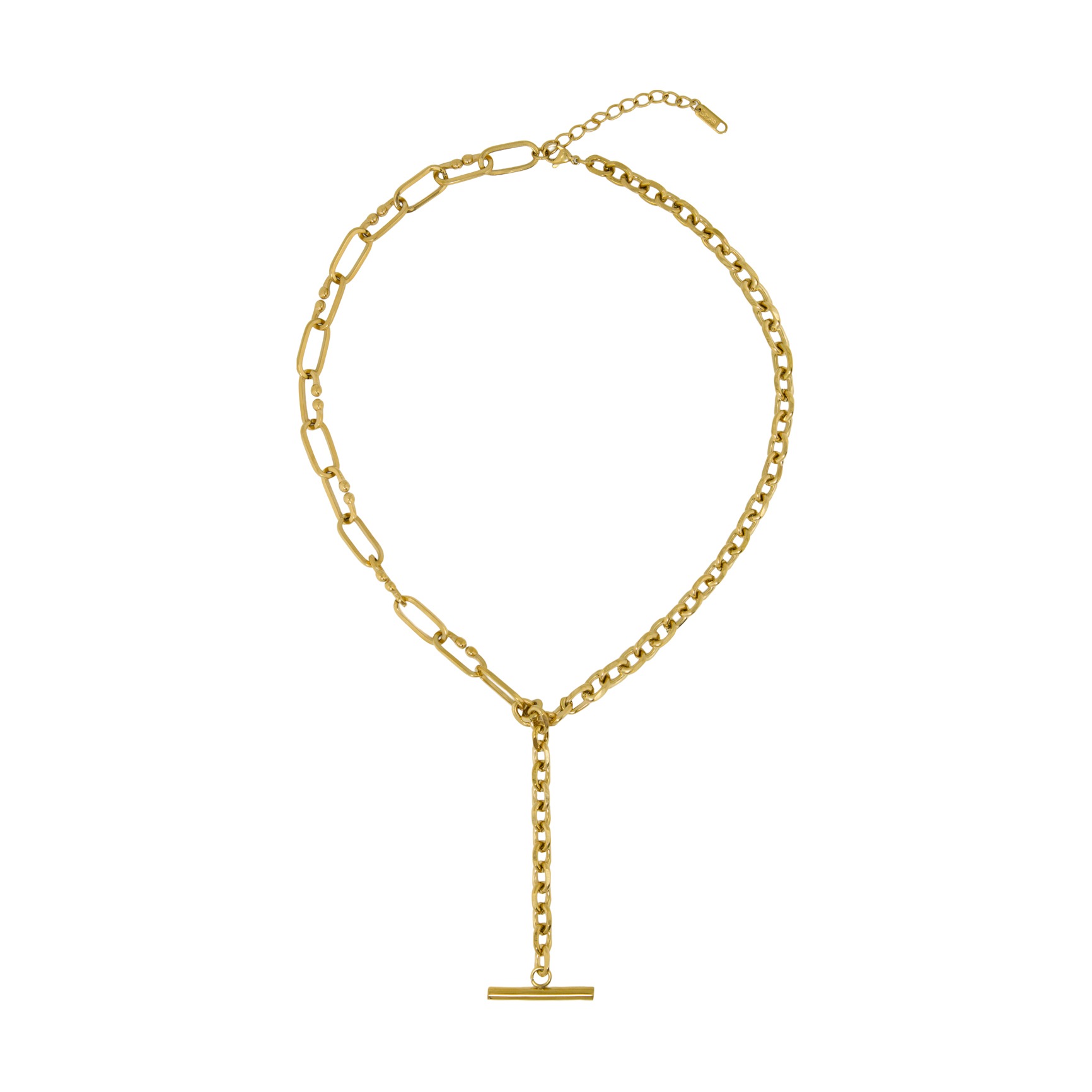 Necklace photographed on a white background in a Brisbane studio, highlighting design, material, and details for e-commerce use