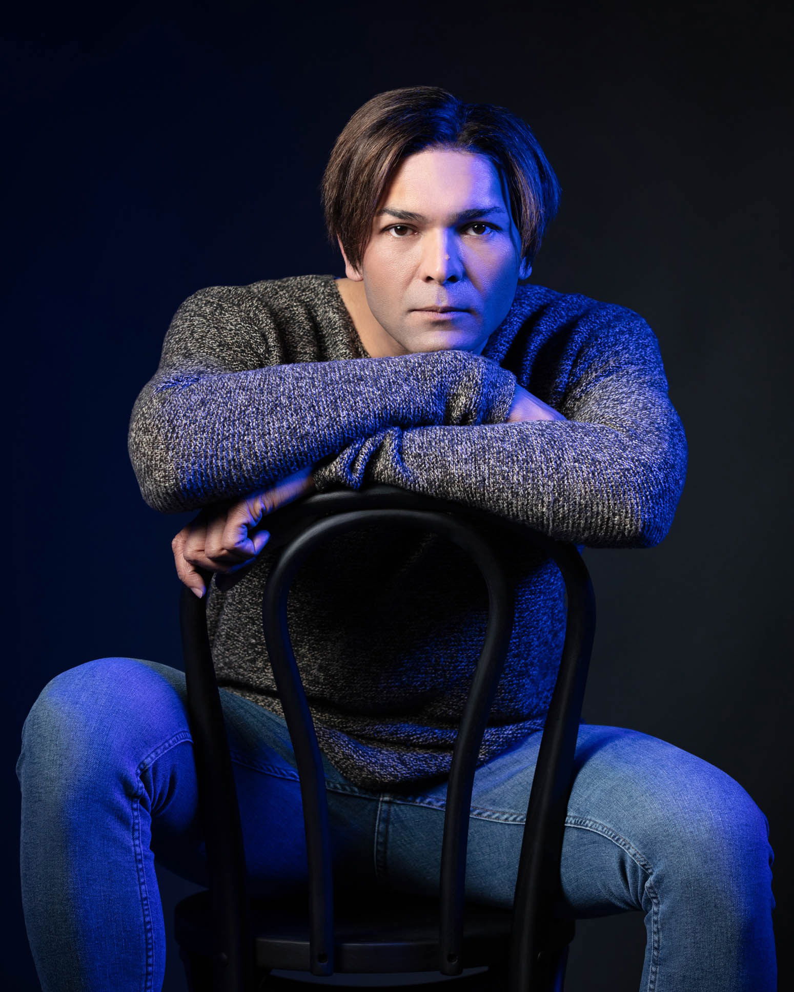 Creative headshot - Brisbane Photography Studio.