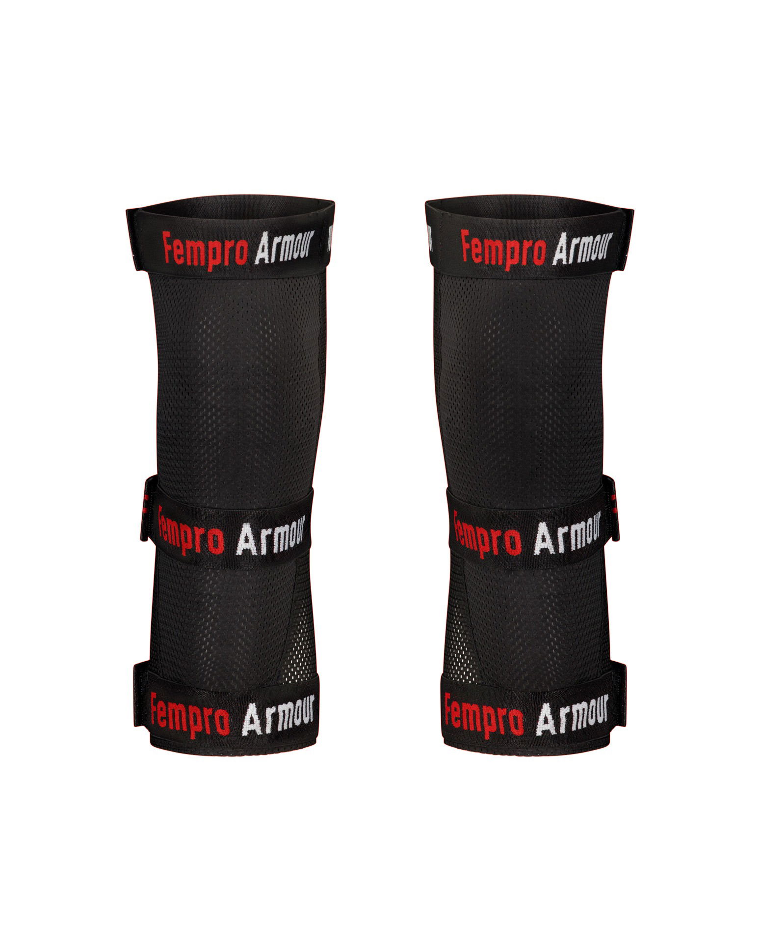 nee protective sports armour photographed in a Brisbane studio, highlighting fit, straps, and protective design