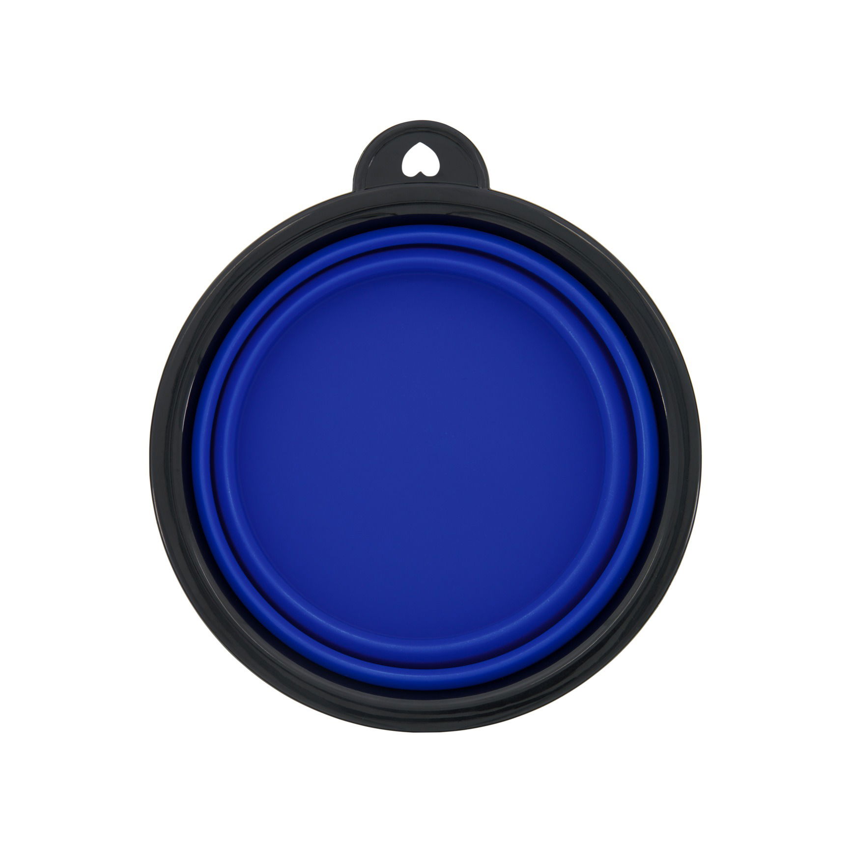 Styled product photography of collapsible dog bowl highlighting shape, design, and presentation