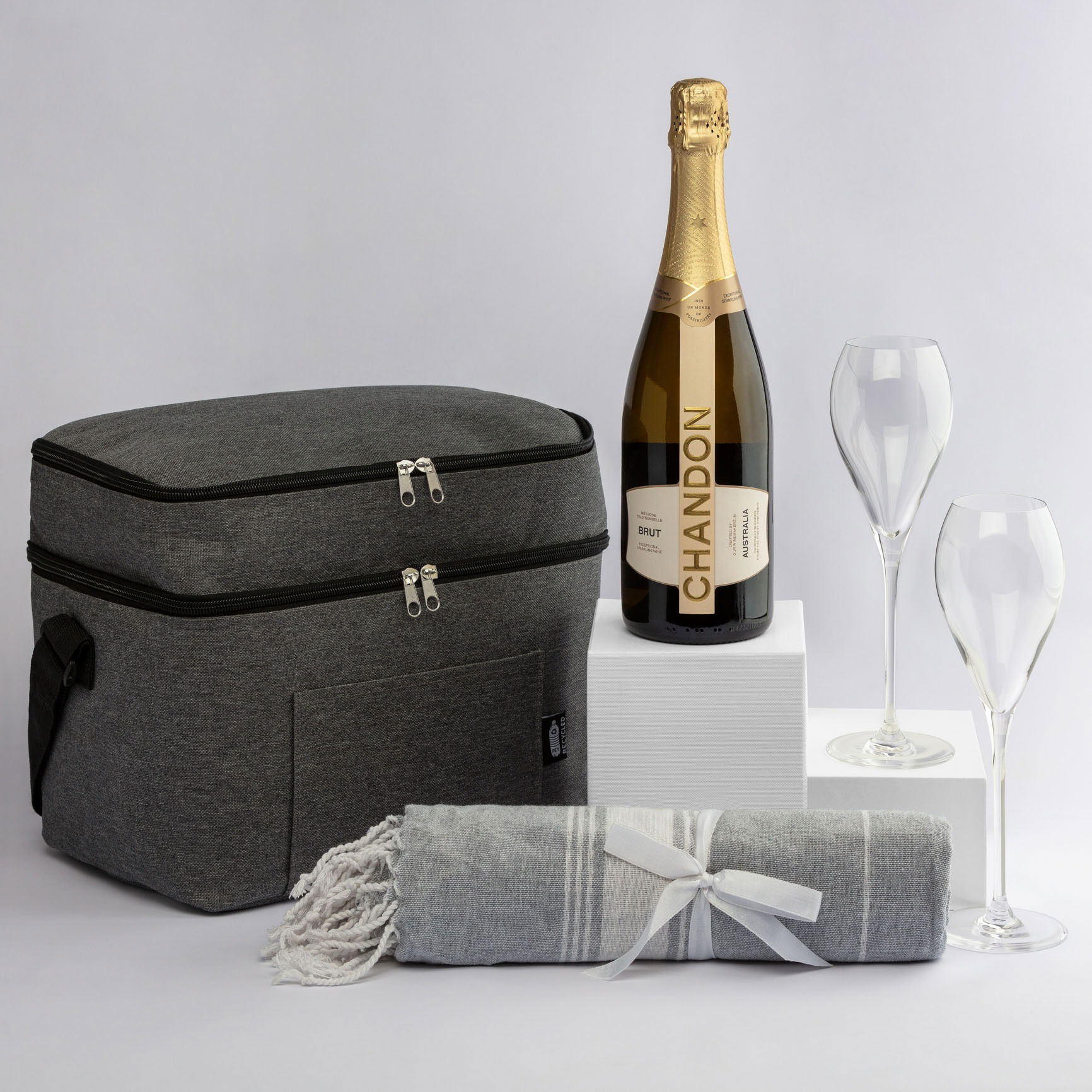 Styled gift set image created for premium brand presentation