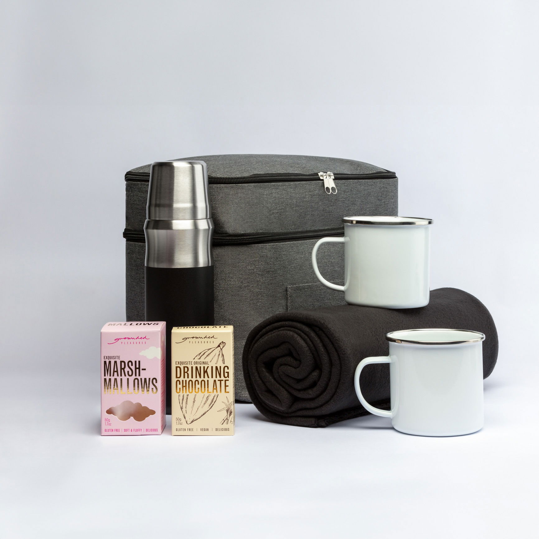 Product styling photography enhancing the perceived value of gift sets