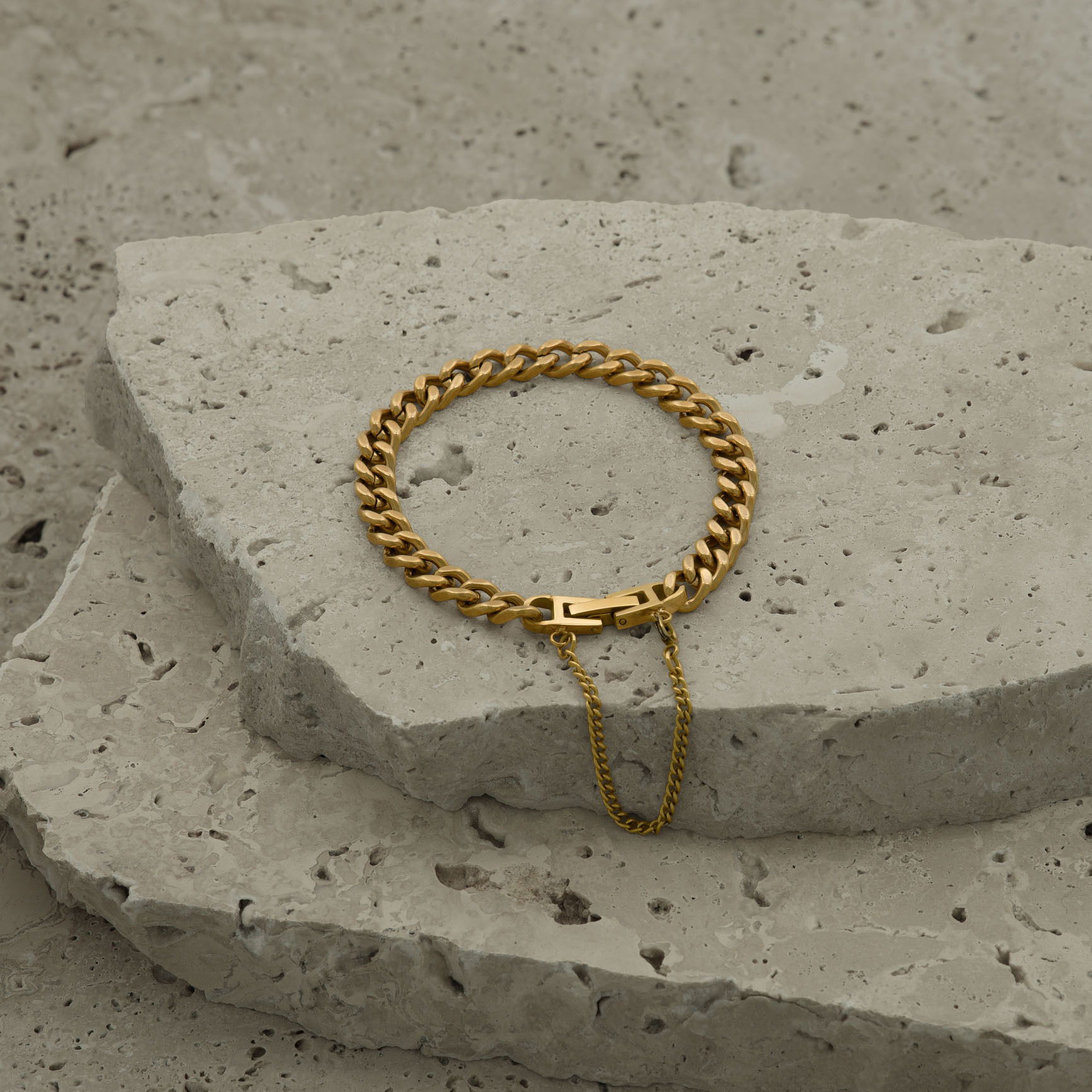 Bracelet styled on natural stones and photographed in a Brisbane studio, highlighting design, texture, and visual appeal for lifestyle and marketing images