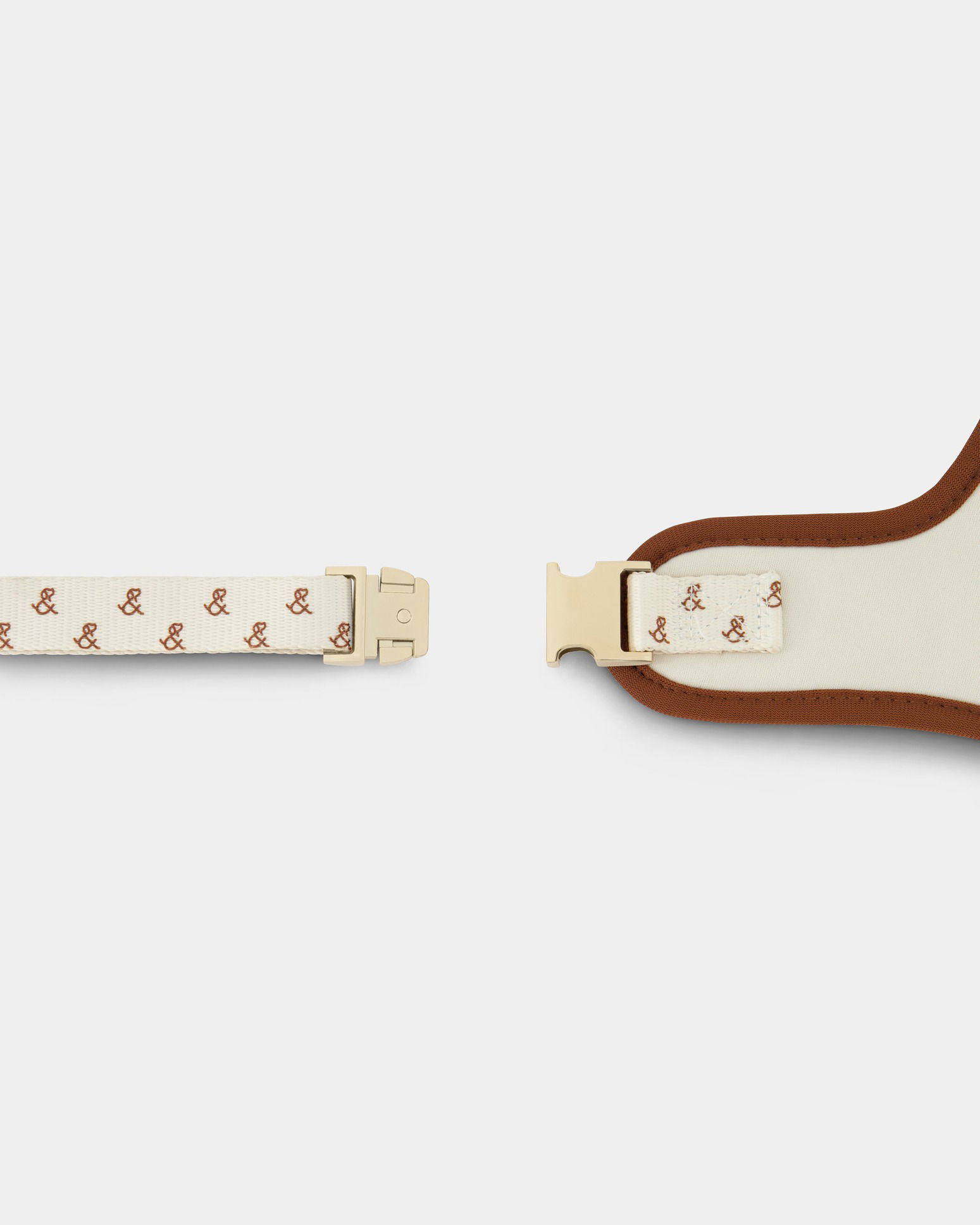 Close-up of a single dog harness photographed in a Brisbane studio, highlighting design, materials, and quality of this pet accessory