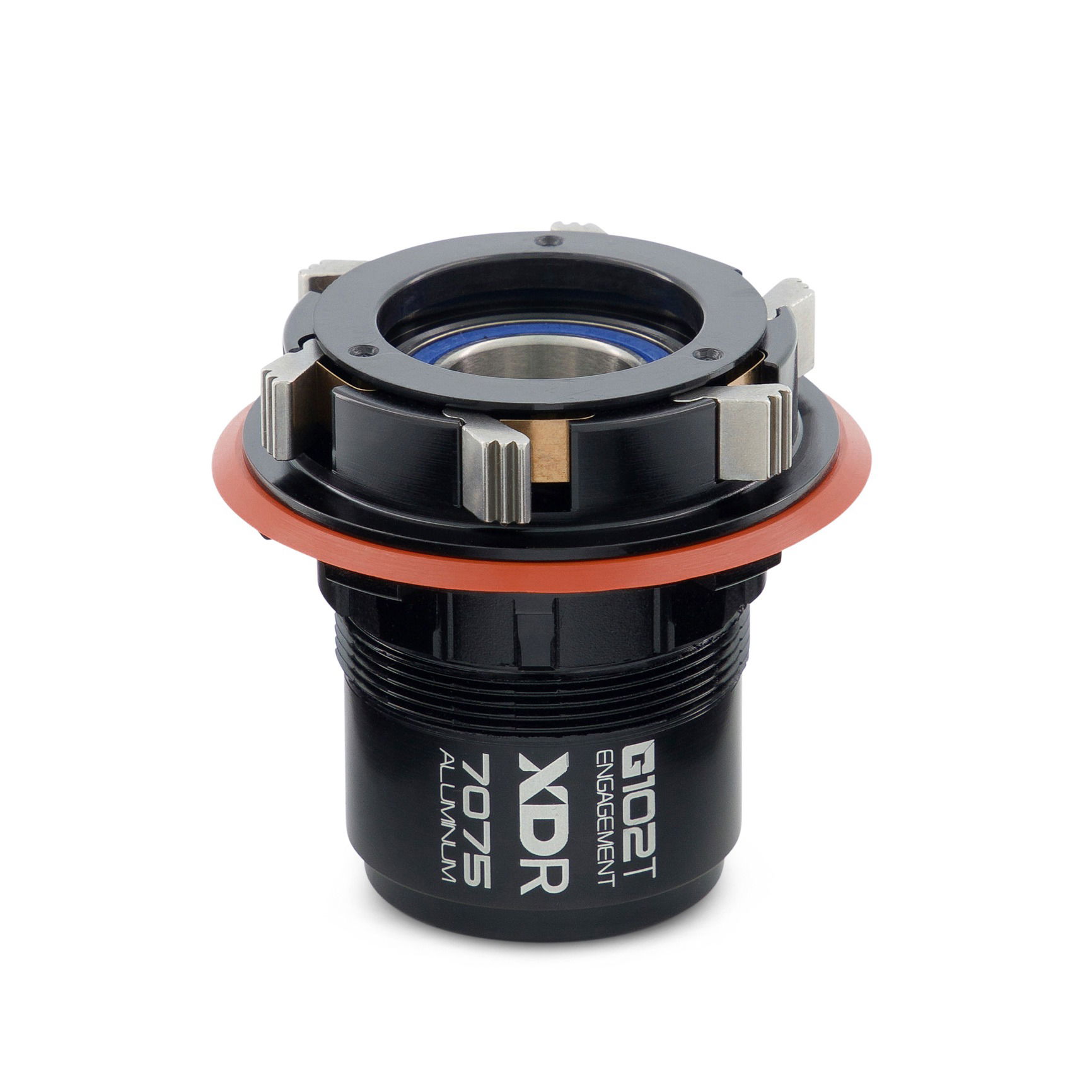 Product image of bike freehub captured in studio lighting at VERAS Studio Brisbane