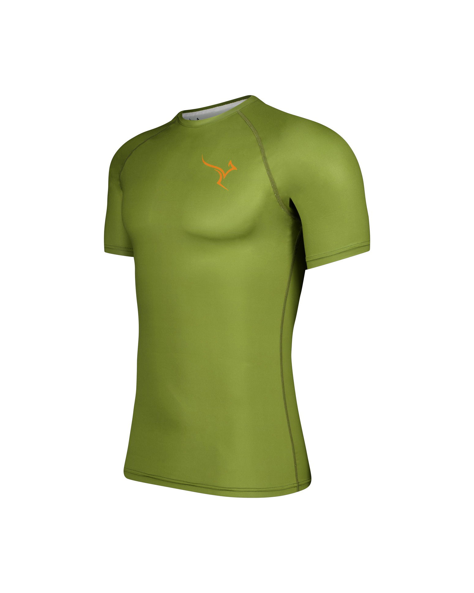 Side profile ghost mannequin sports compression wear studio photography