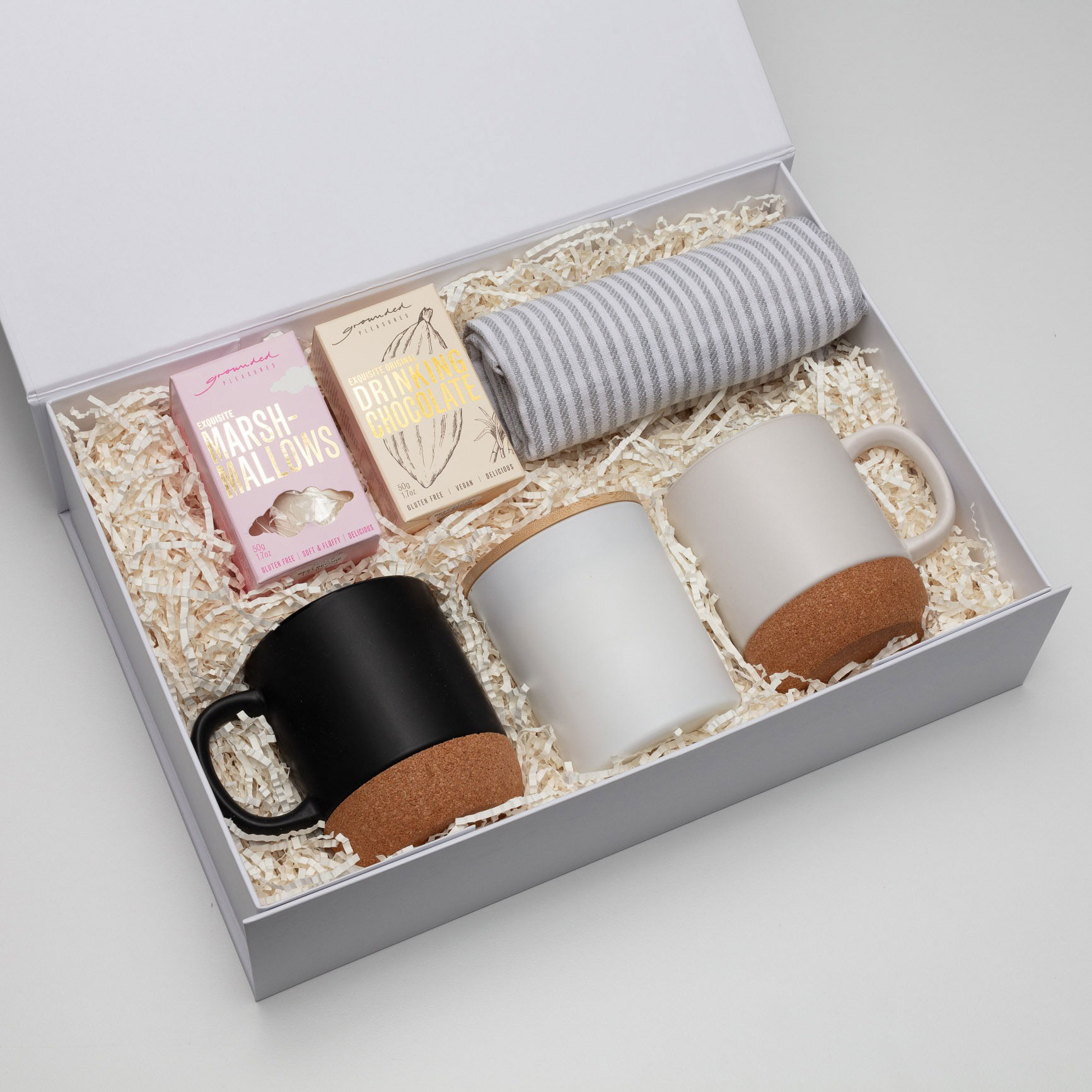 Professionally styled gift set photographed for branding and marketing use