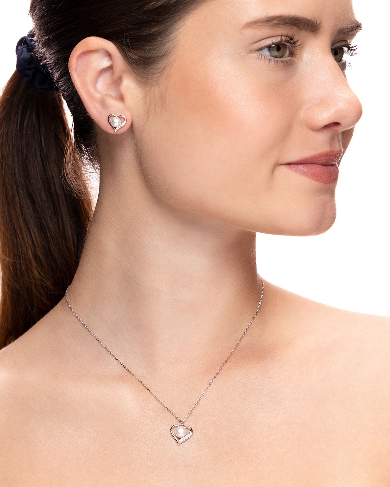 On-model photography. Jewellery