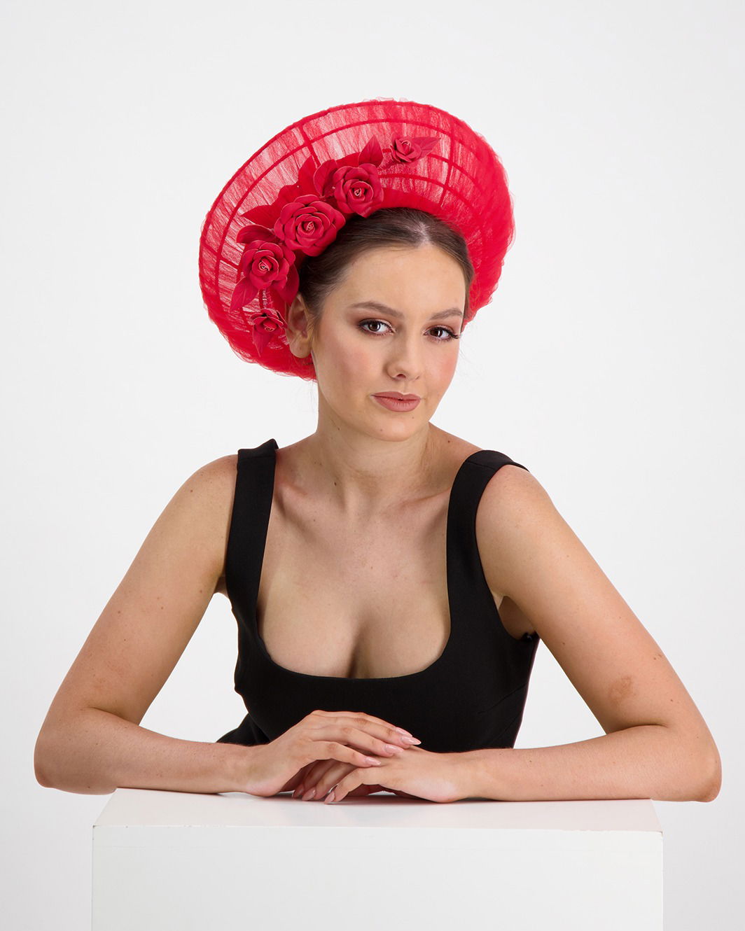 On-model photography Hat