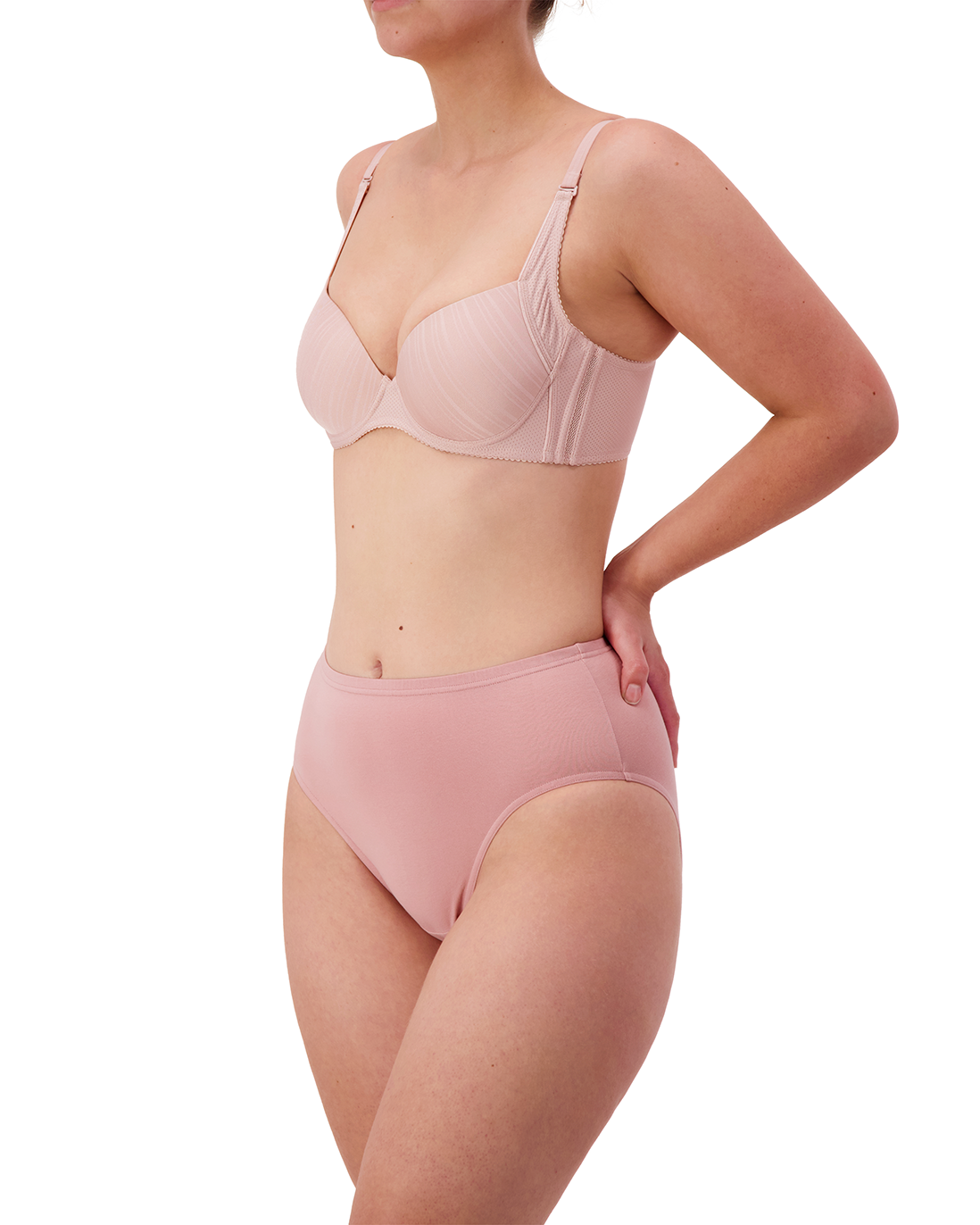 Triumph. On-model photography