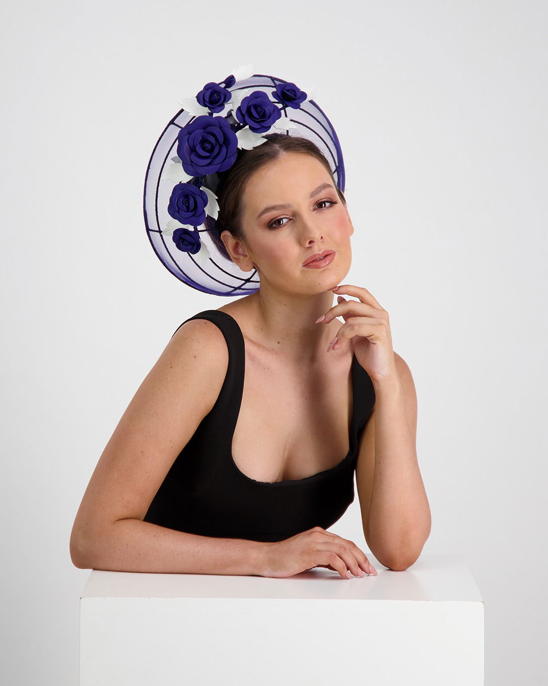 On-model photography Hat