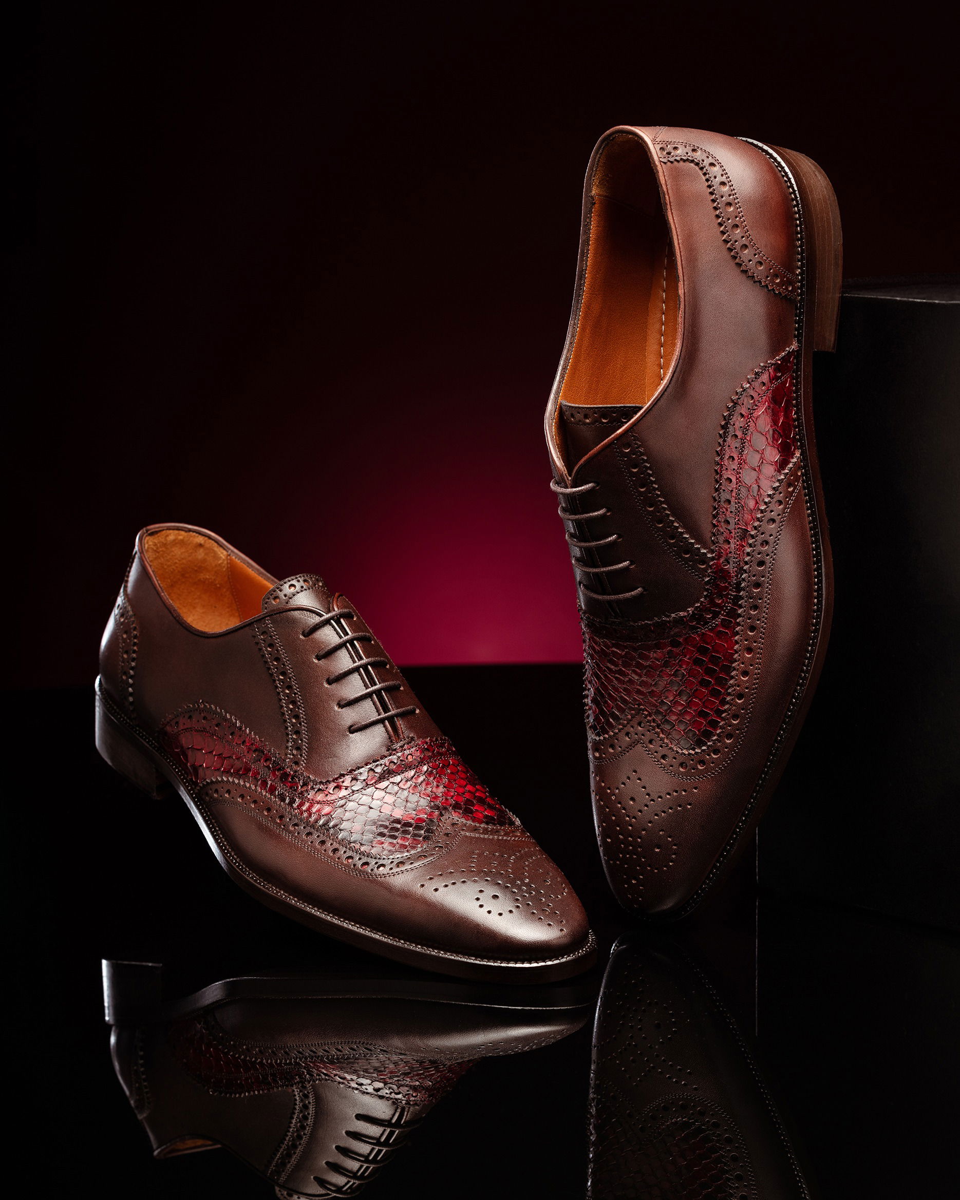 Creative photography shoes