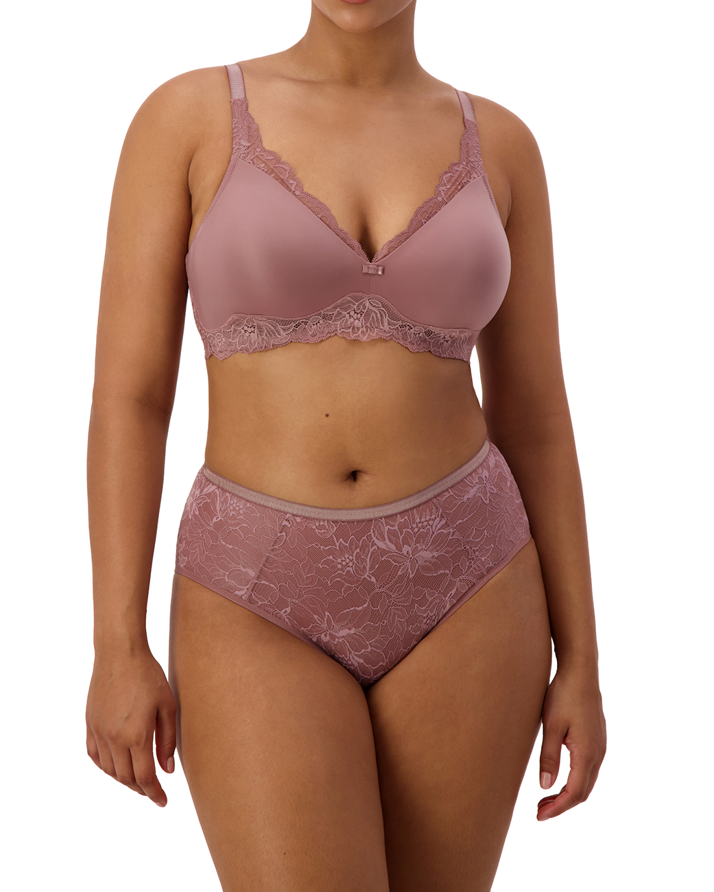 Triumph. On-model photography