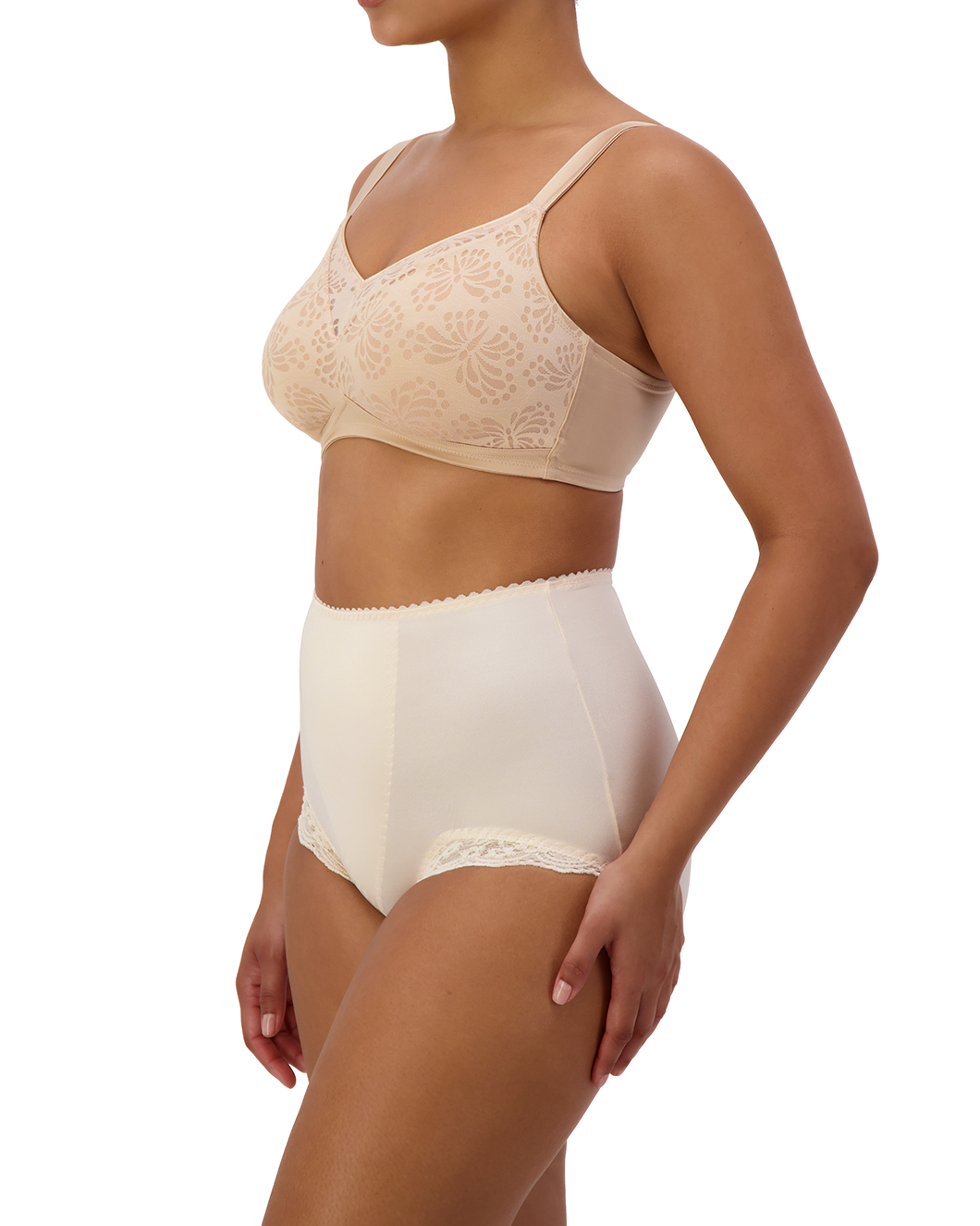 Triumph. On-model photography