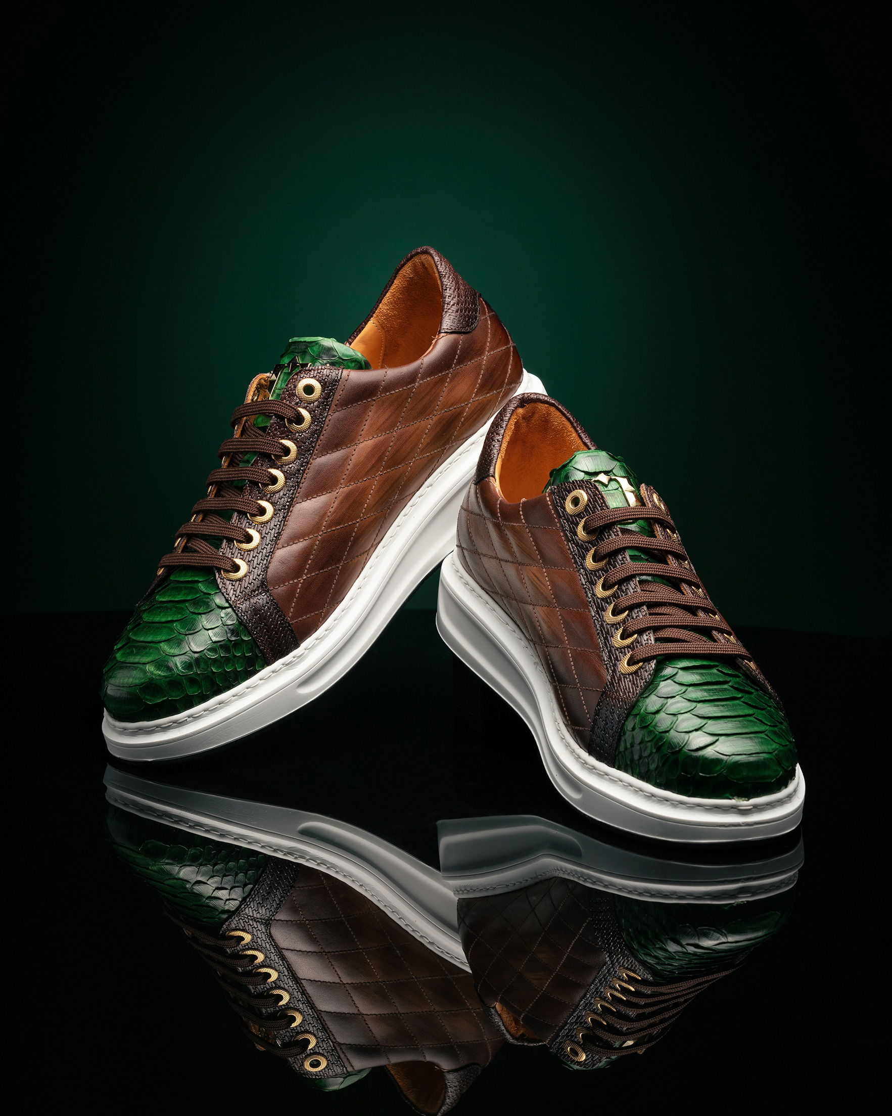 Creative photography shoes