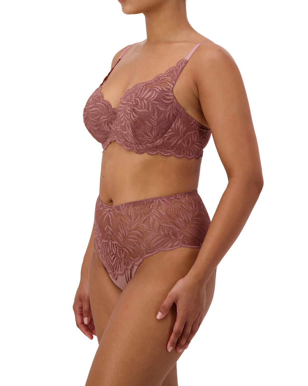 Triumph. On-model photography